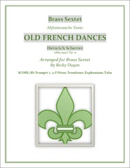Old French Dances Brass Sextet P.O.D. cover Thumbnail
